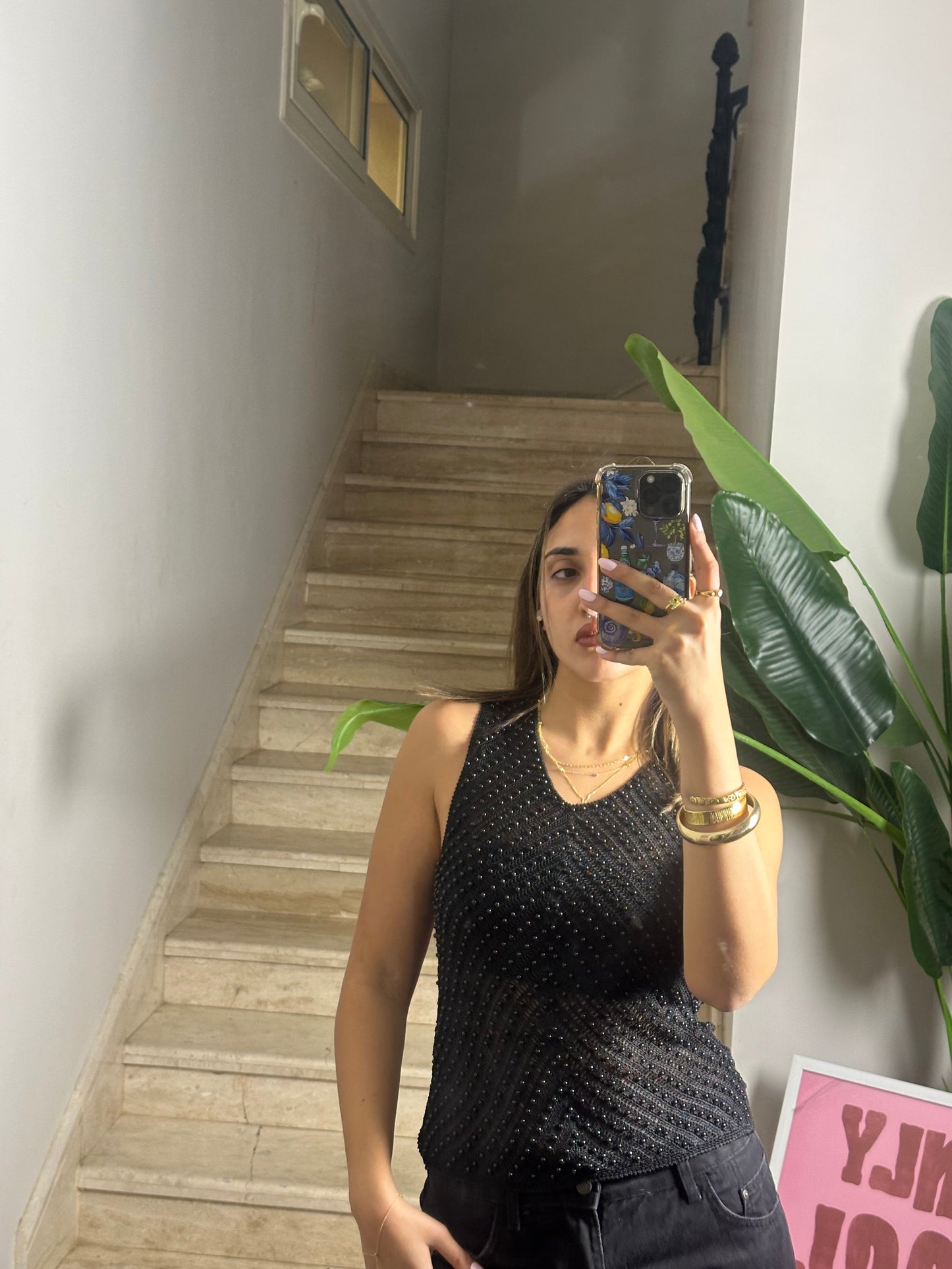 Black Pearl Fairy Top (Medium)