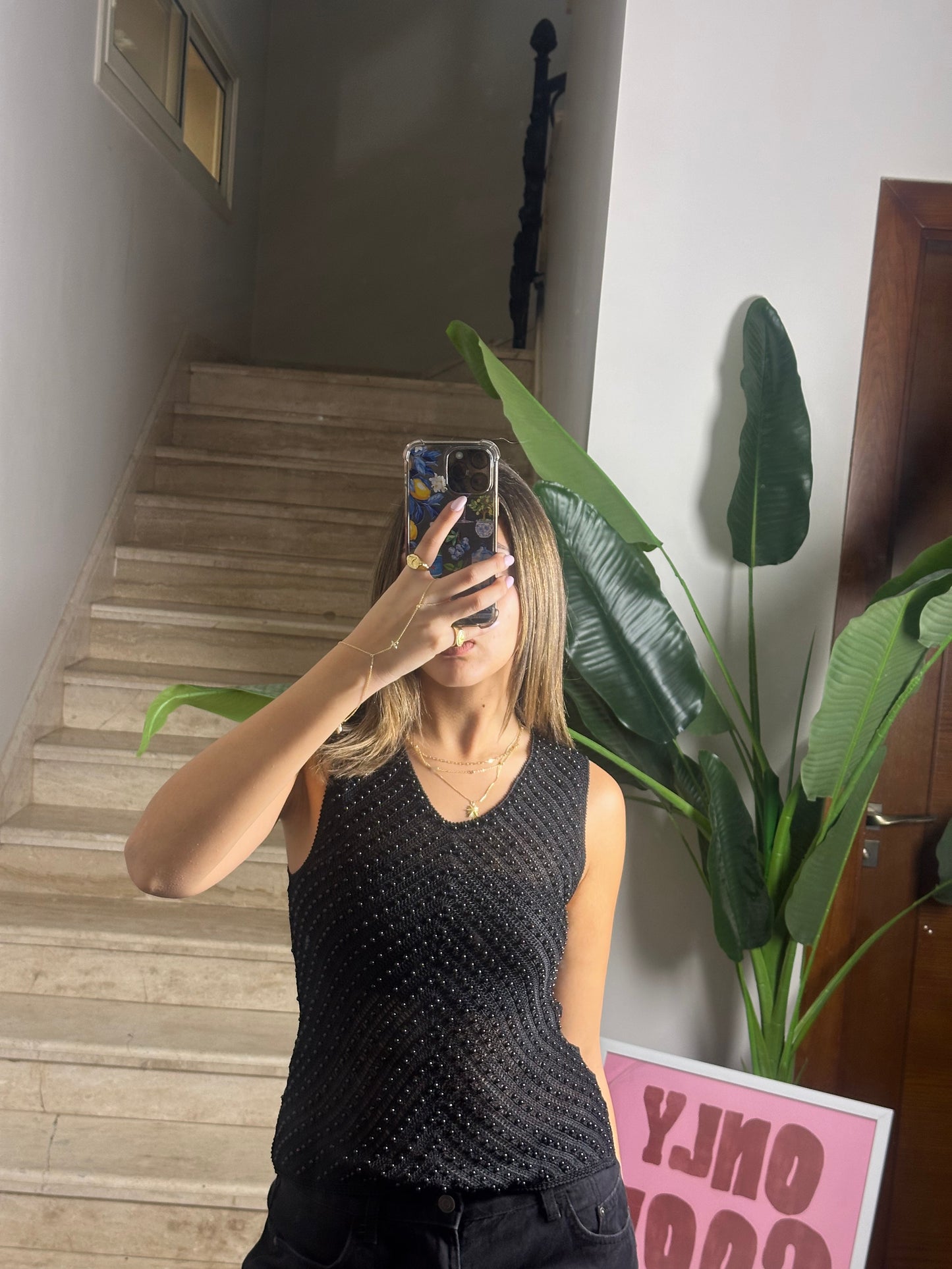 Black Pearl Fairy Top (Medium)