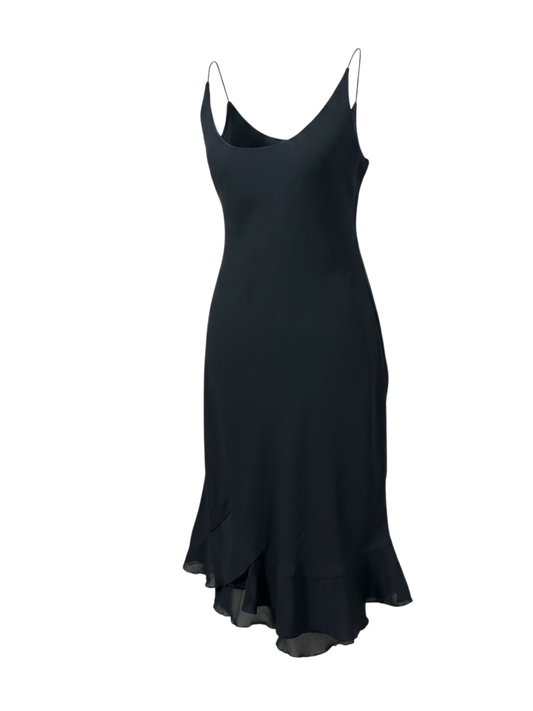 Black Ruffled Dress (Large)