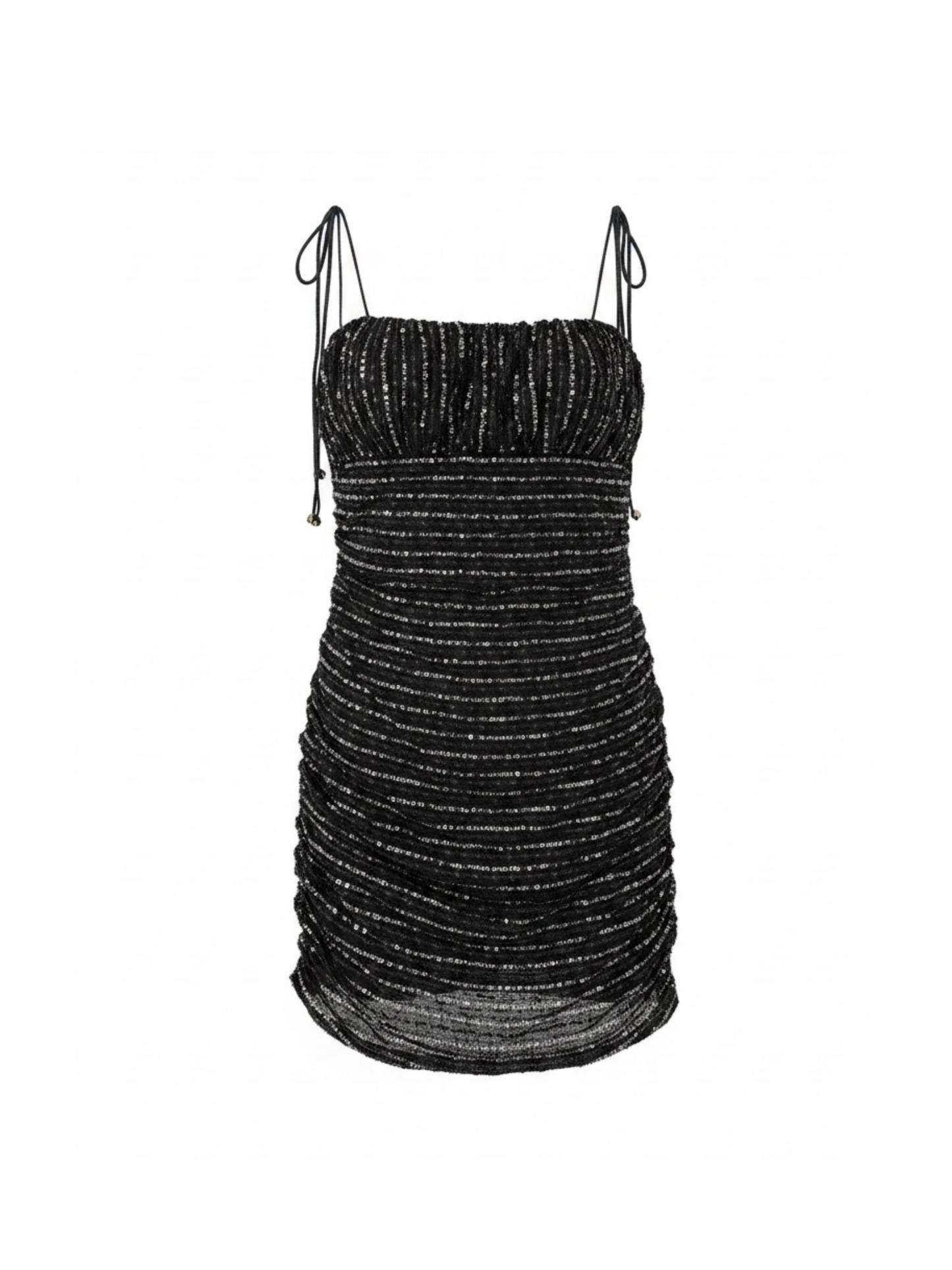 Sequin Rushed Dress (Medium)