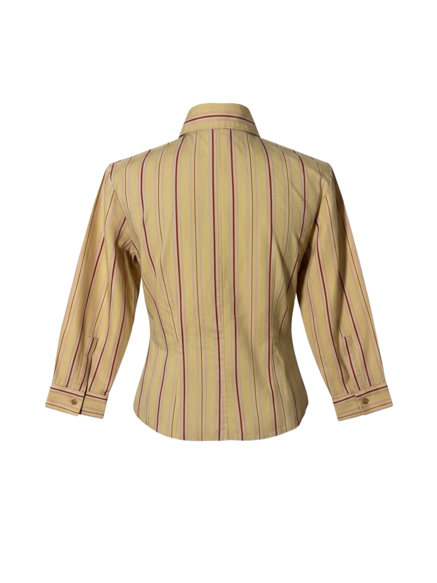Striped Cotton Shirt (Small)