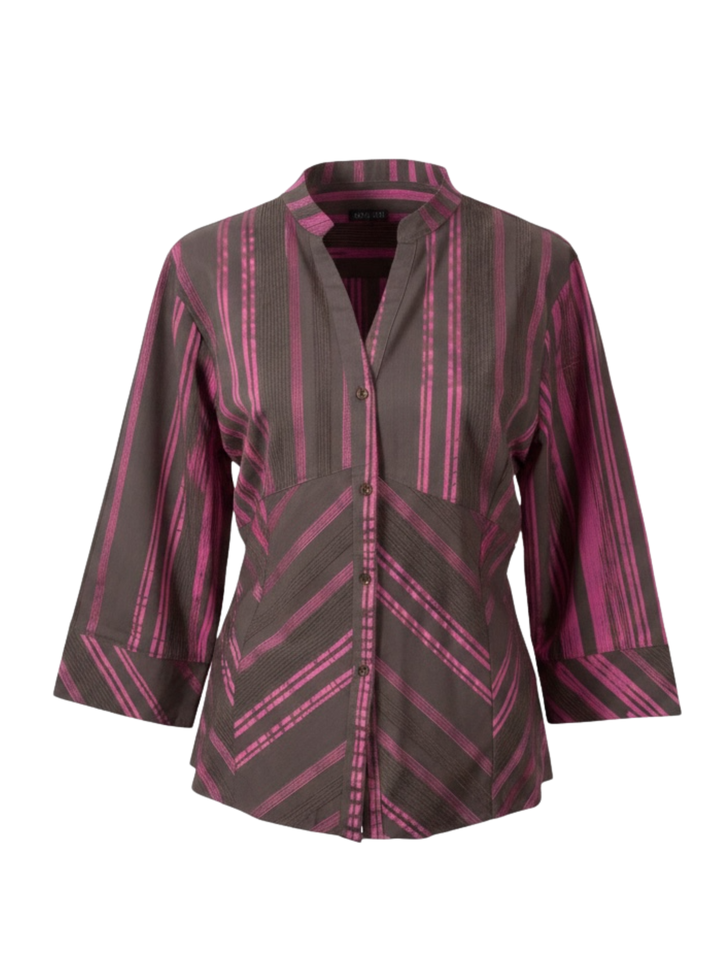 Abstract Striped Shirt (Large)