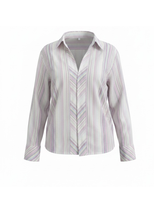 Purple Striped Shirt (XL)