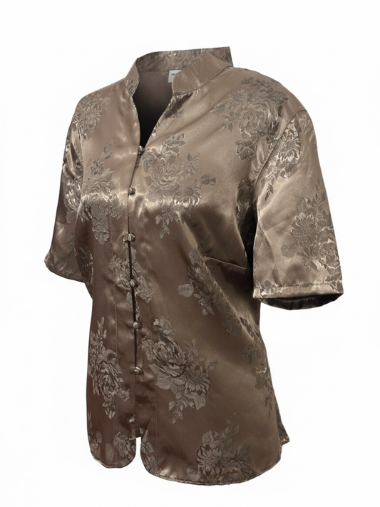 Asian Satin Shirt (XL)