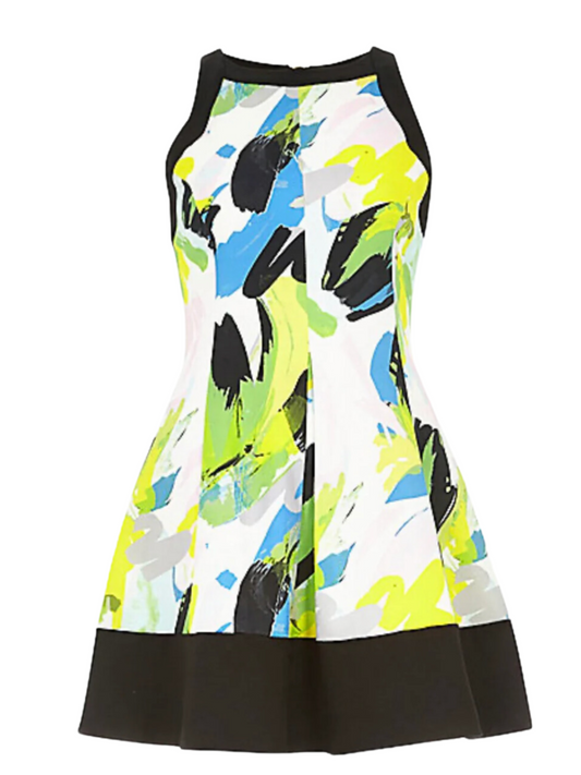 Floral Skater Dress (Large)