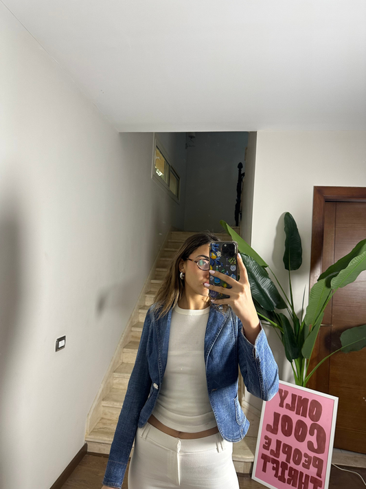 Denim Blazer (Small)