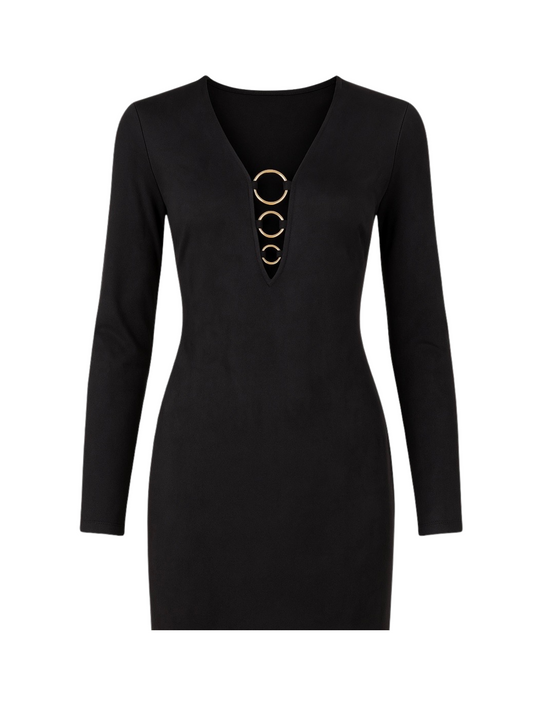 Golden Velvet Dress (Medium)
