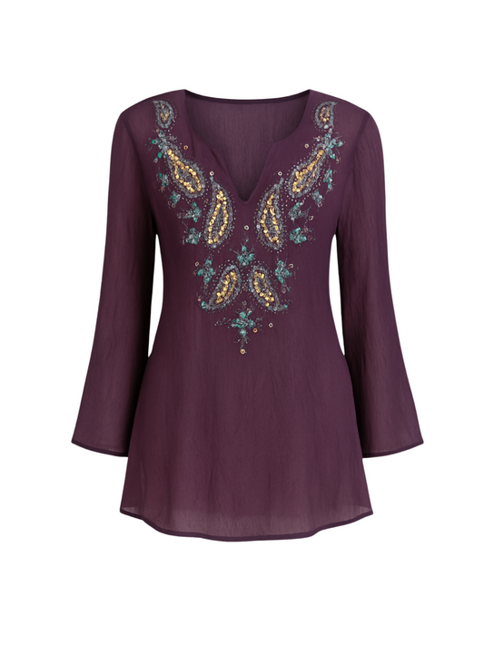 Sheer Sequin Coverup (Medium)